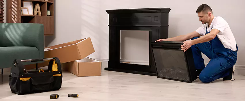 Old Rusted Metal Fireplace Repair And Replacement in Paducah, KY